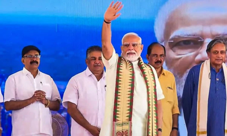PM Modi commissions Vizhinjam seaport; says it will bring economic stability to Kerala, India