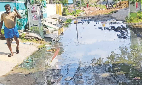 Chennai Citizen Connect:  Thirumalai Nagar residents warn of protest if drainage issue not fixed