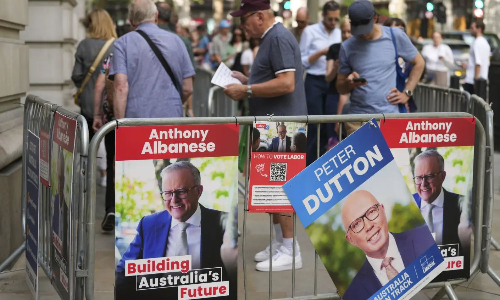 Australians vote in election with high prices, shortage of housing major issues