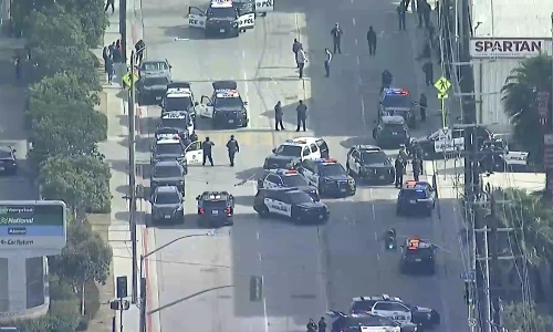 2 women shot on campus of small technical college near Los Angeles