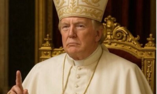 President Trump posts AI-generated photo of himself in papal attire; evokes backlash, praise on social media
