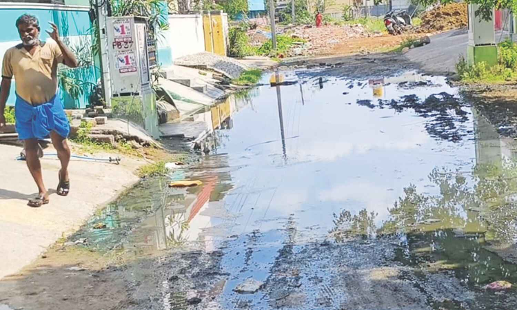 Chennai Citizen Connect:  Thirumalai Nagar residents warn of protest if drainage issue not fixed
