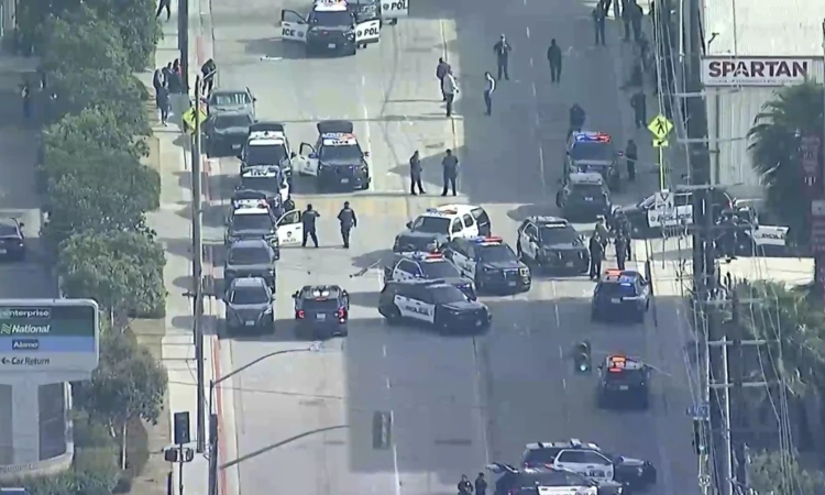 2 women shot on campus of small technical college near Los Angeles