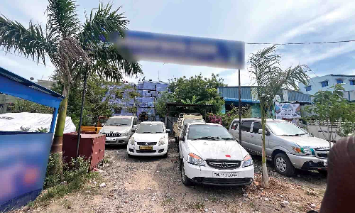 Chennai Corporation land in Kodungaiyur encroached by used cars seller