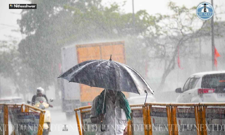 Incessant rainfall causes waterlogging in parts of Mumbai; suburban train services hit