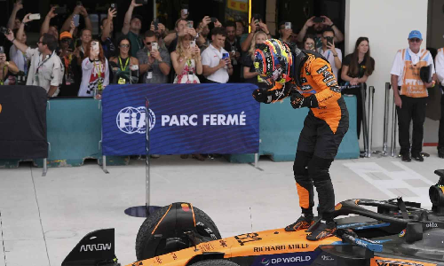 Oscar Piastri wins at Miami for 3rd straight F1 victory, 4th win of season for championship leader