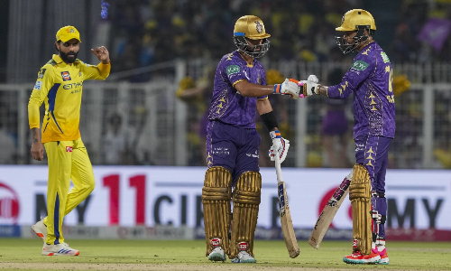 IPL 2025: KKR score 179/6 against CSK