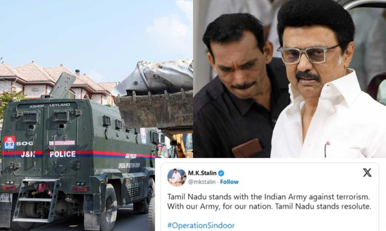 Tamil Nadu stands with the Indian Army against terrorism, says CM Stalin Tamil Nadu stands with the Indian Army against terrorism, says CM Stalin