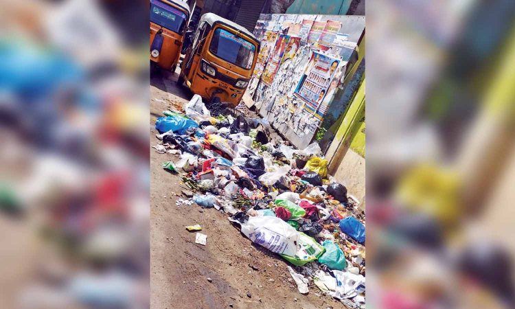 Chennai Citizen Connect: Old Washermenpet residents flag absence of waste bins