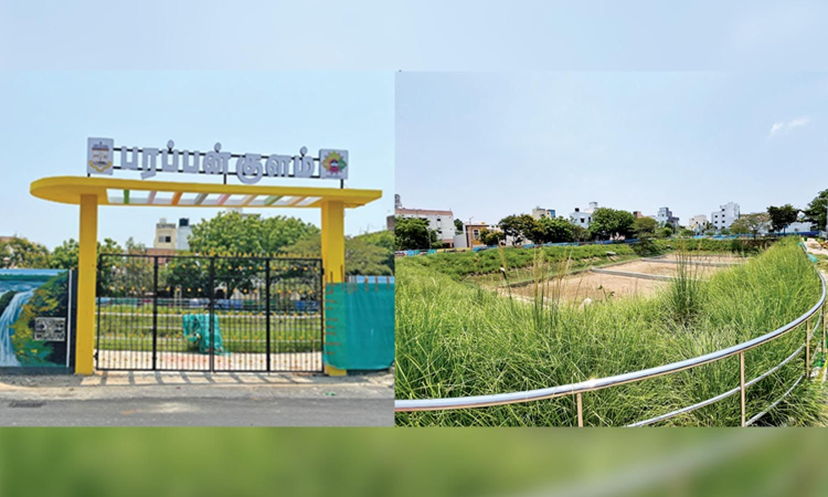 Chennai: Constructed completed 2 months ago in Parappan park, not open to public Chennai: Constructed completed 2 months ago in Parappan park, not open to public