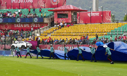 IPL 2025: Toss in Punjab Kings-Delhi Capitals clash delayed due to rain in Dharamshala