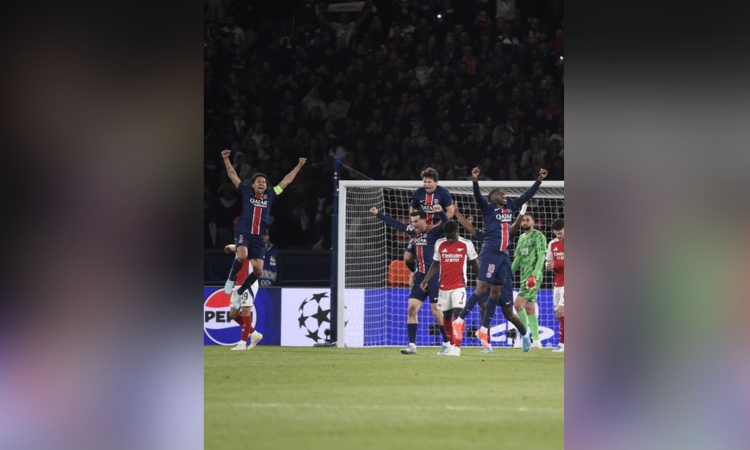 PSG eliminate Arsenal to book Champions League final spot