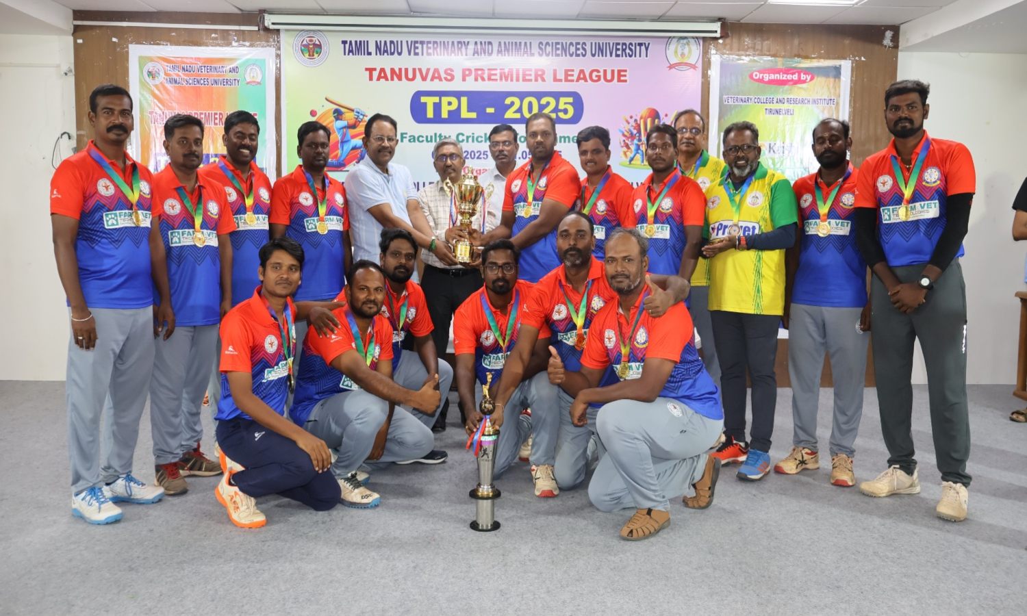 Salem VCRI crowned champs of TPL cricket tourney 2025