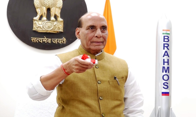 Rajnath inaugurates BrahMos production unit
