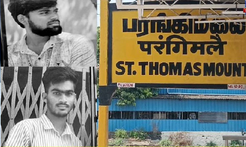 Chennai: 2 college students run over by express train near St Thomas Mount
