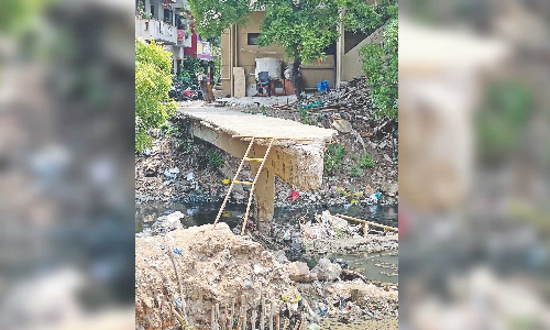 Chennai Citizen Connect: Snail-paced bridge construction in Aminjikarai annoys residents