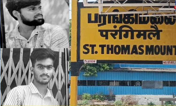 Chennai: 2 college students run over by express train near St Thomas Mount