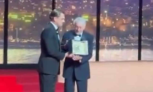Cannes 2025: Leonardo DiCaprio presents Robert De Niro with honorary Palme dOr for Lifetime Achievement