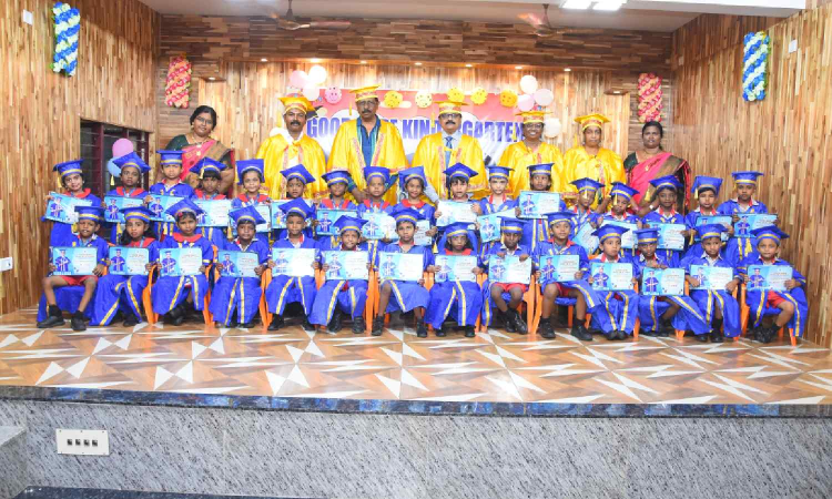 DT Next Campus: Good Hope Matriculation Higher Secondary School KG graduation held in Arumbakkam