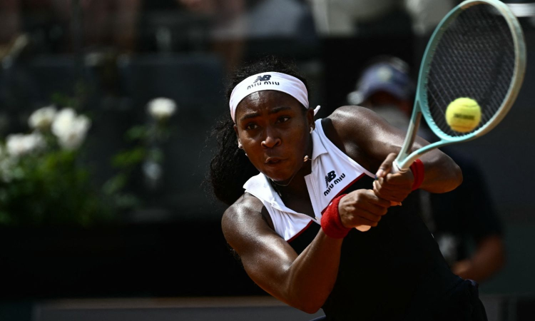 Italian open: Gauff advances to semis with straight-set win over Andreeva