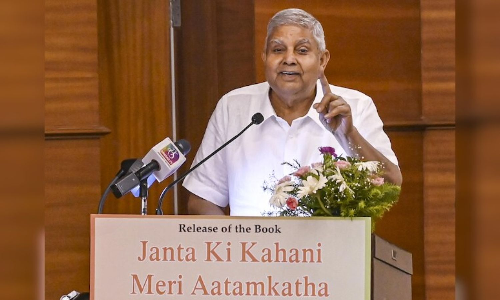 Cant help economies of nations working against India: Dhankhar