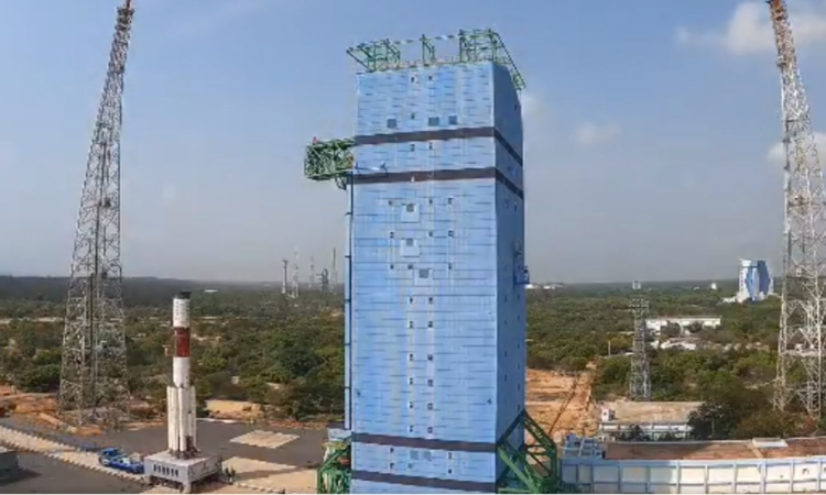 Countdown for the launch of PSLV-C61 mission commences