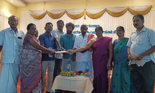 Manapparai milk society distributes Rs 1.61 cr in bonus to members