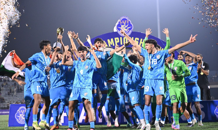 Captain Shami shines as India wins SAFF U19 championship