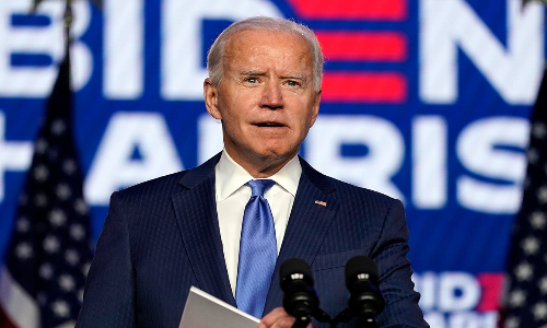 Biden calls these dark days as he urges Americans to get back up