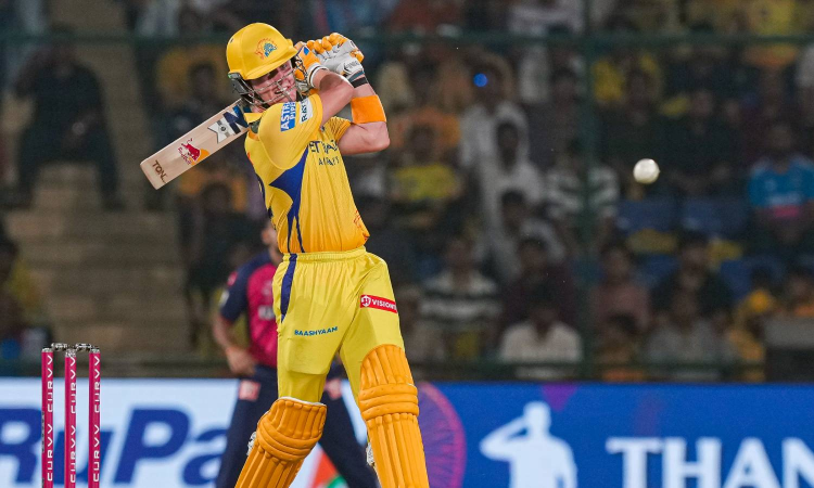 IPL 2025: CSK score 187/8 against Rajasthan Royals