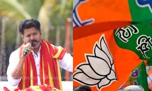 Vijay yet to say no to NDA tie-up, will form all-Oppn front post Dec: Saffron party leader Vijay yet to say no to NDA tie-up, will form all-Oppn front post Dec: Saffron party leader