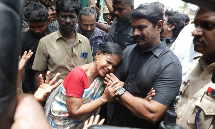 Evicting indigenous, favouring rich encroachers autocratic, Seeman slams TN govt for Anakaputhur drive