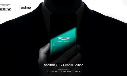 realme announces 3-year licensing collaboration with Aston Martin Aramco F1 team