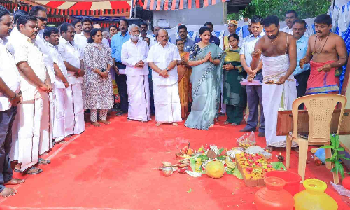 Works start for Iyyappanthangal bus depot renovation Works start for Iyyappanthangal bus depot renovation