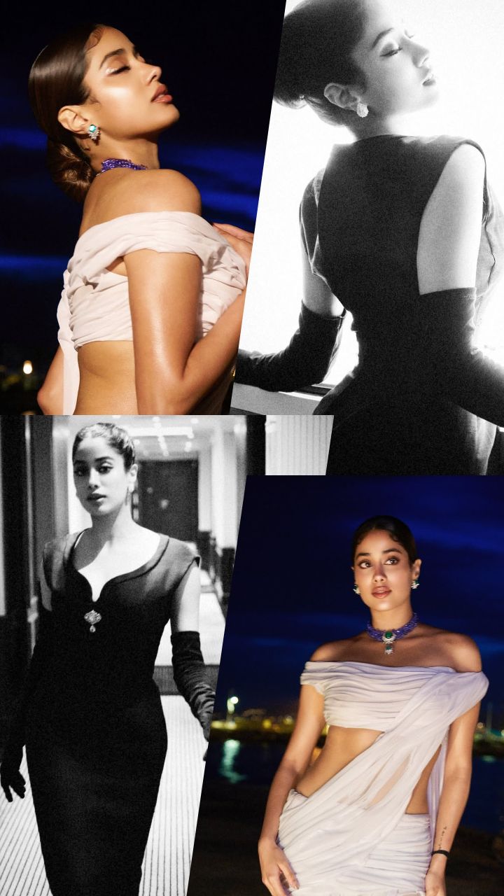 Janhvi Kapoor stuns at Cannes with effortless glamour Janhvi Kapoor stuns at Cannes with effortless glamour
