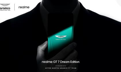 realme announces 3-year licensing collaboration with Aston Martin Aramco F1 team
