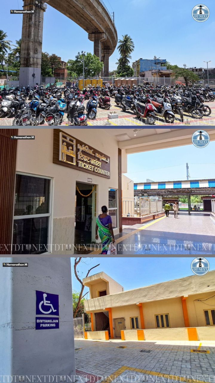 Modern facilities unveiled at St.Thomas Mount railway station Modern facilities unveiled at St.Thomas Mount railway station