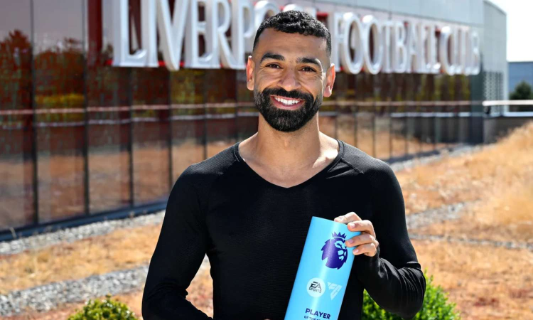 Salah wins Premier League player of season for second time