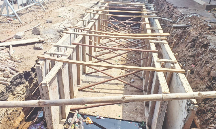 Chennai: Storm water drain work in Tiruvottiyur drags on since 2021