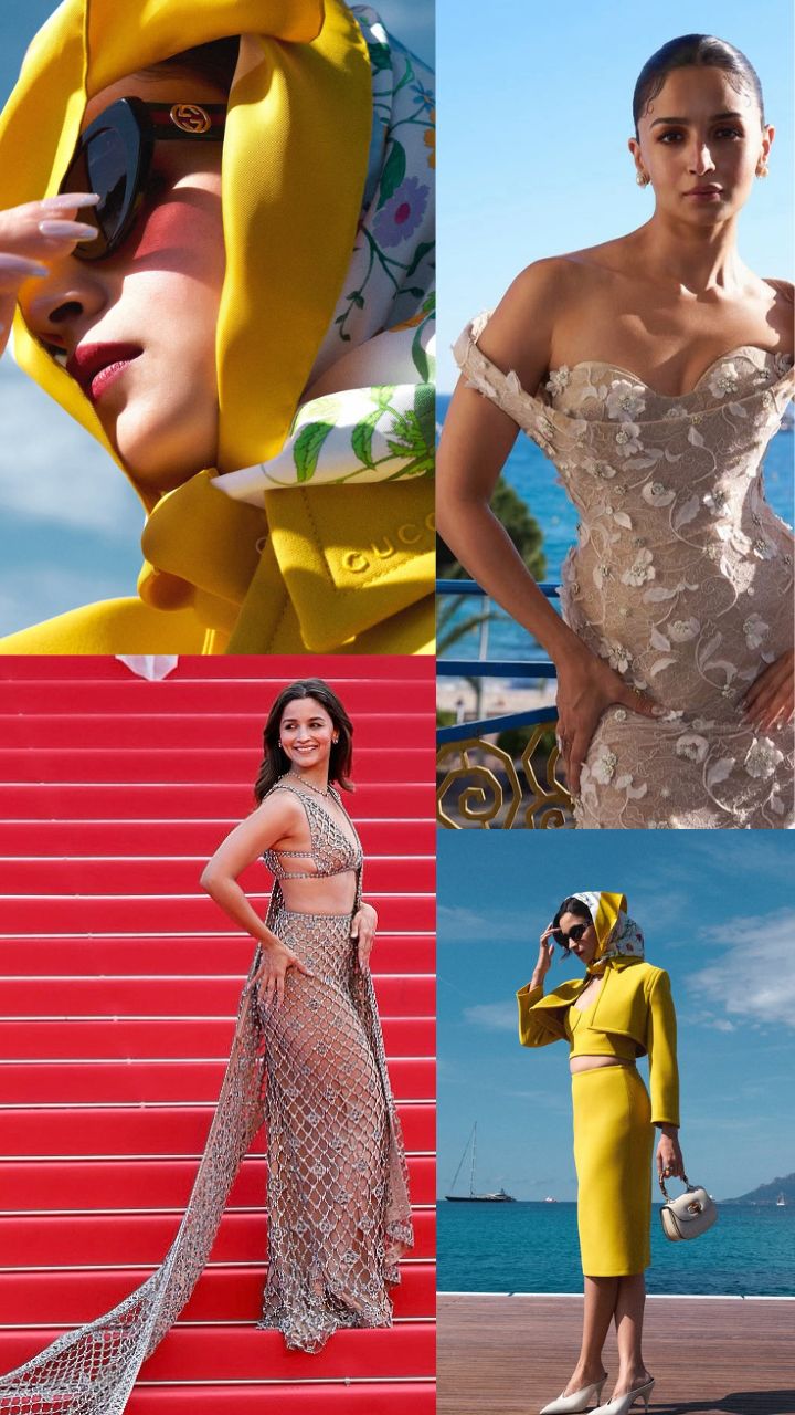 Alia Bhatts four Iconic Looks at Cannes 2025 Alia Bhatts four Iconic Looks at Cannes 2025