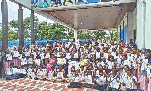 TN govt school students, teachers set world record by writing, publishing 150 books at the same time