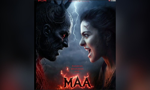 Kajol unleashes her inner warrior in fiery new avatar for MAA poster Kajol unleashes her inner warrior in fiery new avatar for MAA poster