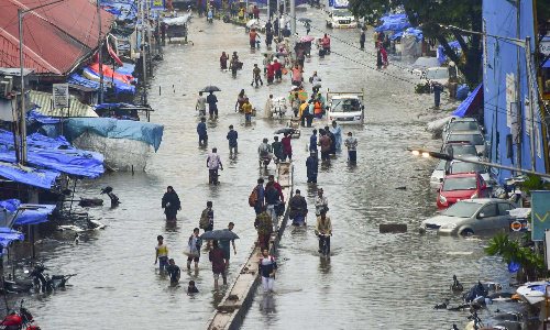 Mumbai sees earliest monsoon onset in 75 years; Aqua Line station inundated
