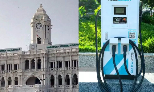 GCC to set up EV charging stations at 15 locations in Chennai