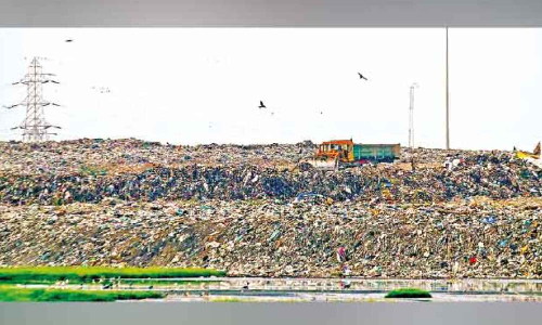 Over 72,000 MT of legacy waste to cleaned at Athipattu dumpyard