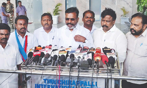 Tamil is mother of all languages, says VCK chief Thol Thirumavalavan