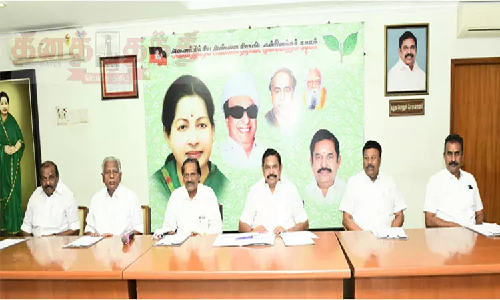 AIADMK in serious discussion over candidates for two Rajya Sabha seats