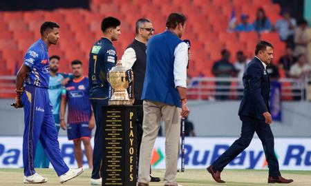 MI win toss, elect to bat against GT in Eliminator