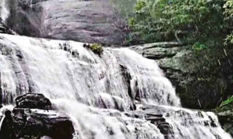 Sixth day of bathing ban at Courtallam waterfalls; tourists disappointed