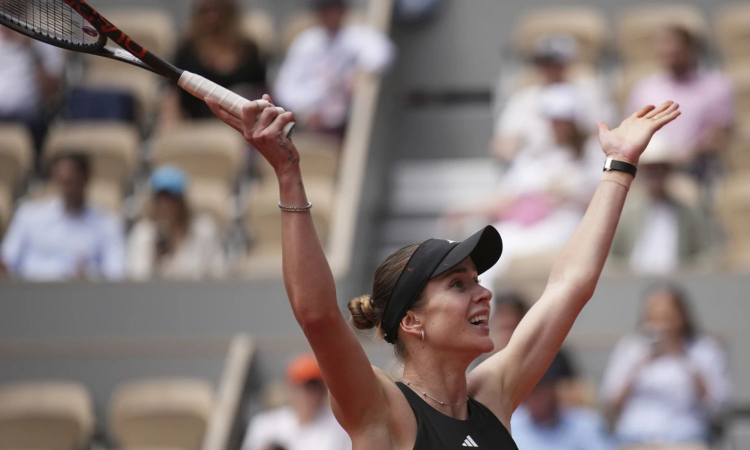 French Open: Elina Svitolina beats 2024 runner-up Jasmine Paolini and will face Iga Swiatek next